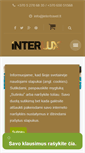 Mobile Screenshot of intertravel.lt